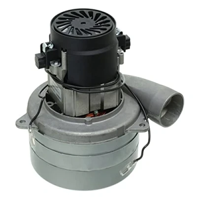 Image of Paxanpax 065900020, 3 Stage Tangential Bypass Motor 5.7&quot;, 240V, 1400W Complete with Shell &amp; Tube, Grey Black
