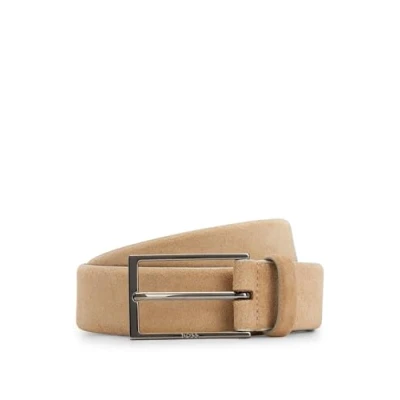 Image of BOSS Calindo Belt, Men&#039;s, Size: 30, Medium brown