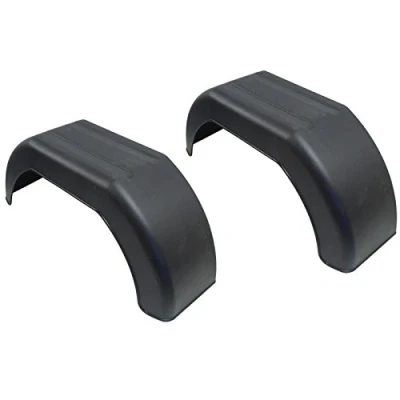 Image of AB Tools Mudguard for Trailer Wheels 10&quot; Plastic Pair/Wing/Fender TR002