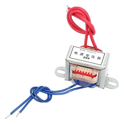Image of AC Transformer, Single Power 12V/24V Output Voltage Input 220V 50Hz 2W Converter for Lighting Supplies Audio Equipment (24V)
