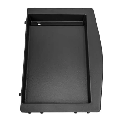 Image of Onlyfire Cast Iron BBQ Gridldle Plancha, Non Stick Flat Top Griddle Plate for Weber Genesis II &amp; LX 300, 400 and 600 Series Gas Grills, 48 X 33.5 cm