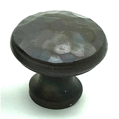 Image of G Decor Hand Forged Hammered Beaten 30mm Cupboard Door Knob