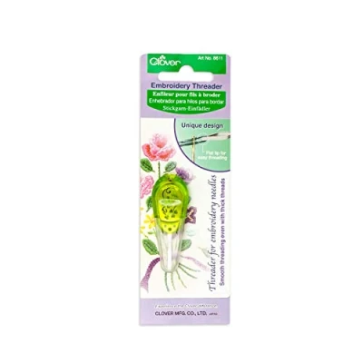 Image of Clover Embroidery Threader,Apple Green