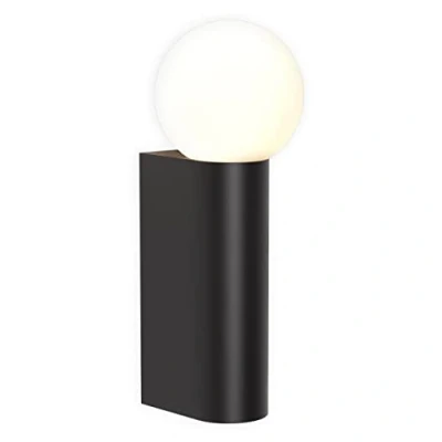 Image of Astro Ortona Single Bathroom Wall Light IP44 Rated (Matt Black), G9 Lamp, Designed in Britain 1459005 3 Years Guarantee