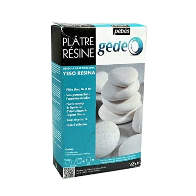 Image of Pebeo GEDEO Resin Plaster 1 kg, QPA313, White