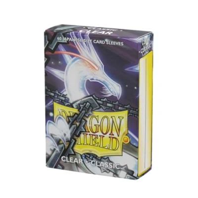 Image of Arcane Tinmen ApS ART10601 Dragon Shield: Japanese Classic Clear (60), Multicolor