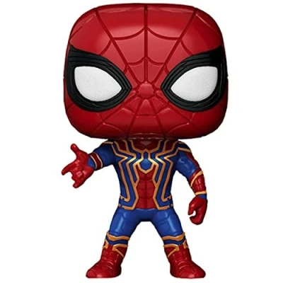 Image of Funko POP! Marvel: Avengers Infinity War Iron Spider Collectable Vinyl Figure Gift Idea Official Merchandise Toys for Kids &amp; Adults Movies Fans Model Collectors and Display