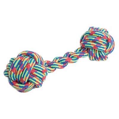 Image of Petface Toyz Woven Knotted Rope Bone Dog Toy