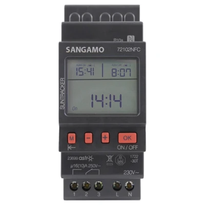 Image of Sangamo Astro NFC 1 Module Channel, 24 hr Timer, 4 Operations