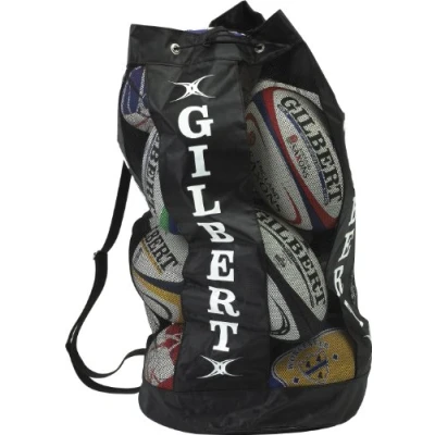 Image of Gilbert Rugby Breathable Ball Bag (Red)