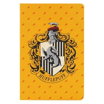 Image of Half Moon Bay Harry Potter A5 Notebook Journal &amp; Mini Gifts Small Stationery Supplies Book Lover Hufflepuff