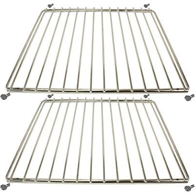 Image of SPARES2GO Universal Extendable Adjustable Oven Shelf (310 x 340 530mm, Pack of 2)
