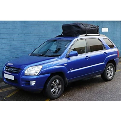 Image of Car Roof Top Cargo Bag Carrier Ideal For Cars With Existing Rails