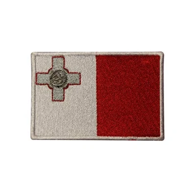 Image of Malta National Flag Iron On Patch Sew Embroidered Patch/Badge for Clothes