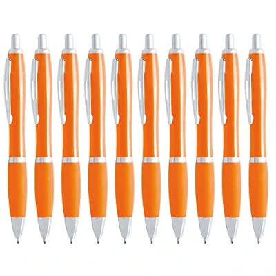 Image of presents &amp; more Ballpoint Pen, Orange, 10 Count (Pack of 1)