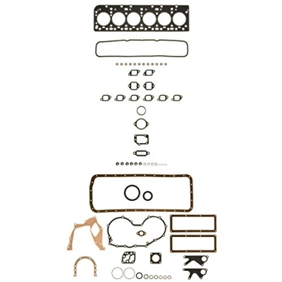 Image of 0411147011, 0411147012, 0411147013, 0411147014 Full Gasket Set, engine AJUSA 50100200 with cylinder head gasket, valve stem seals FIBERMAX