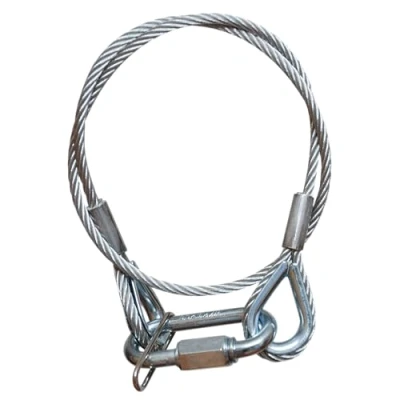 Image of Safety Cable 5mm 0,60 BGV C1 Kettbiner