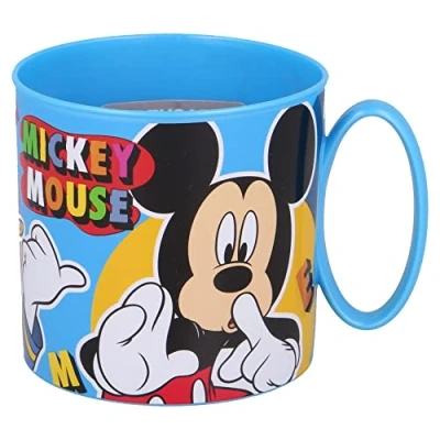 Image of Stor Mickey Mouse Reusable Plastic Microwave Cup 9oz
