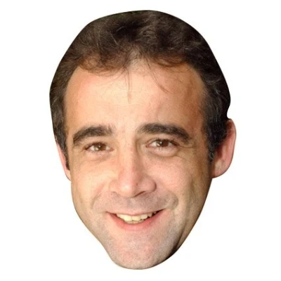 Image of FoxyPrinting Kevin Webster Celebrity Cardboard Party Face Mask Fancy Dress