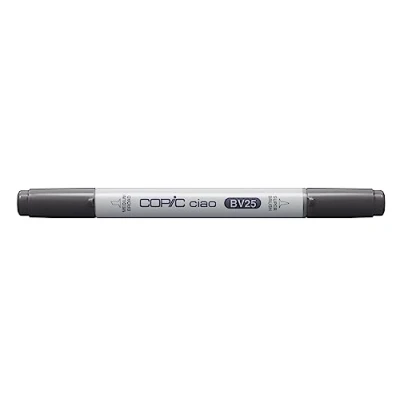 Image of COPIC Ciao Coloured Marker Pen (BV 25) Grayish Violet, For Art &amp; Crafts, Colouring, Graphics, Highlighter, Design, Anime, Professional Beginners, Supplies Colouring Books