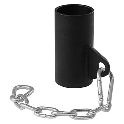 Image of Yes4All KKTV Deluxe T Bar Row Platform Full 360 Swivel &amp; Easy to Install Fits 2.5 cm Standard and 5 Olympic Bars, E. Black Single Eyelet