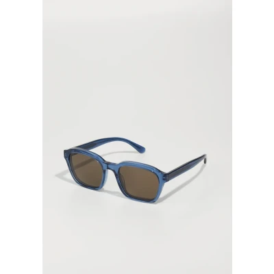 Image of Emporio Armani Man EA4245U 624787 Occhiali da sole Acetate Blue Brown Geometric Normal