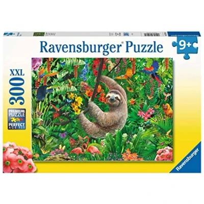 Image of Ravensburger 13298 Animals Cosy sloth 300 Piece Puzzle for Children Aged 9 and Over, Multicoloured