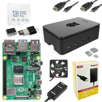 Image of CanaKit Raspberry Pi 4 8GB Extreme Kit 128GB Edition (8GB RAM)