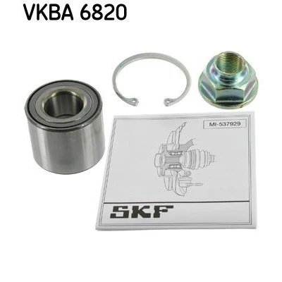 Image of 432104A00A Wheel bearing kit SKF VKBA 6820 52mm SUZUKI: Ignis 2, I, NISSAN: Pixo