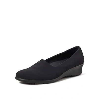Image of ECCO Felicia, Women&#039;s Loafers, Black/Black (BLACK/BLACK51052), 4.5 UK (37 EU)
