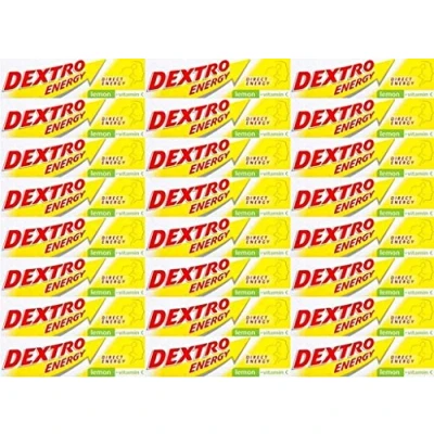 Image of 96 PACKS of Dextro Energy Glucose Tablets Lemon 47g