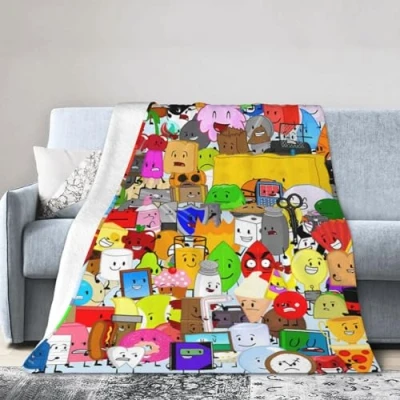 Image of BCVXVAI bfdi Blanket Super Soft Lightweight Throw Blankets Cozy Flannel for Couch, Sofa 50&quot;x40&quot;