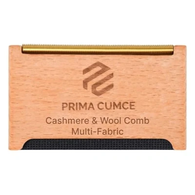Image of Cashmere Comb Wooden Piling Remover Double Sided Debobbler for Wool Jumpers, Sweaters, Coats, Knitwear Clothes Shaver Bobbles, Pilling, Lint, Fuzz Natural Wood Handle