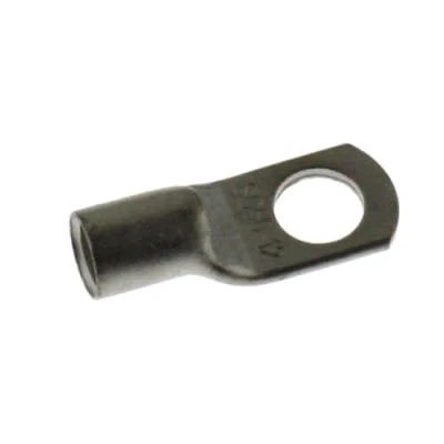 Image of Tubular Cable Lug Blank 50mm² Hole Diameter M12 Ring Copper tinned