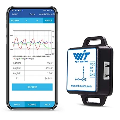 Image of WitMotion WT61C TTL High Accuracy Accelerometer Sensor, 6 Axis Acceleration(+ 16g)+Gyro+Angle (XY 0.05 Accuracy) with Kalman Filtering, MPU6050 AHRS IMU (Unaffected by Magnetic Field), for Arduino