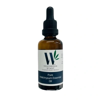 Image of Wisp Helichrysum Essential Oil 100% Pure Extract Therapeutic Grade Skin Care Relaxing and Soothing (10 ml)
