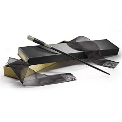 Image of The Noble Collection Leta Lestrange Wand in Collectors Box 15 inch With Fantastic Beasts Film Set Movie Props Wands