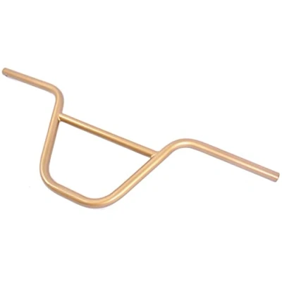 Image of KHE BMX Handlebar 9 Inch Gold Clamp Ribbed Only 812 g Width 720 mm