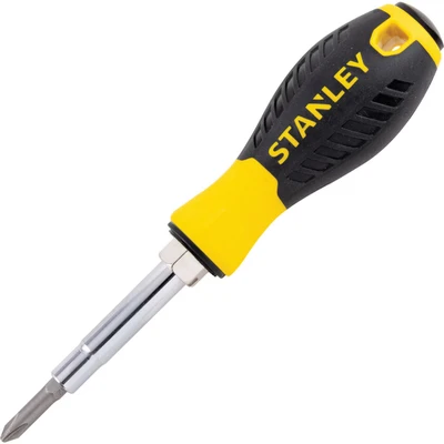 Image of Stanley Multibit Ratchet Screwdriver + 10 Bits Number of Pieces 11