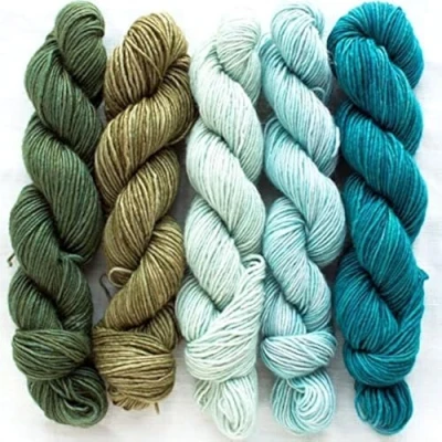 Image of Manos Del Uruguay Fino Mini Skein Sets 6 Flora, 100g (5 x 20g skeins)