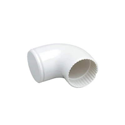 Image of Homecraft Grab Rail System Fluted 90 Elbow, Used for Connecting Bars Together Around Edge Walls, Create Custom Design Bathroom Safety and Balance Aid, (Eligible VAT relief in the UK)