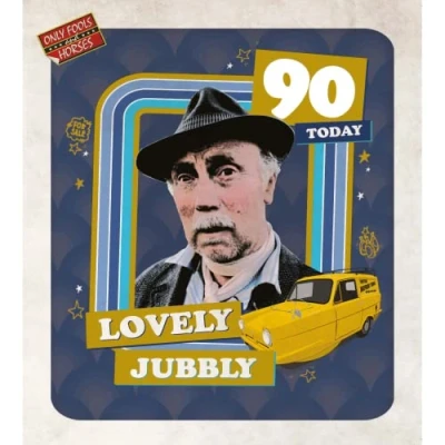 Image of 90th Official Only Fools and Horses Birthday Card, Card for Horses,