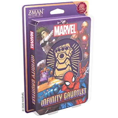 Image of Z Man Games Marvel Infinity Gauntlet: A Love Letter Game Card Ages 10 Plus 2 6 Players 15 Minutes Playing Time