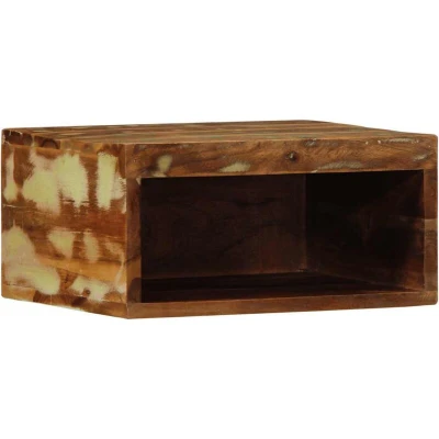 Image of vidaXL Wall mounted TV Cabinet 40x30x19 cm Solid Wood Reclaimed