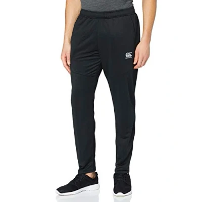 Image of Canterbury Men&#039;s Vapodri Poly Knit Joggers, Tracksuit Bottoms, Black, 4XL