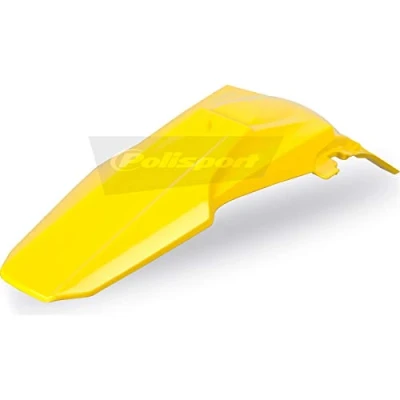 Image of Polisport Suzuki Rear Fender RMZ 450 2008 2017, Yellow Motocross4u