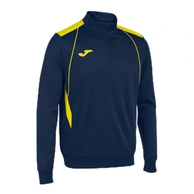 Image of Joma Men&#039;s Championship VII Sweatshirt, Yellow Navy, XXL