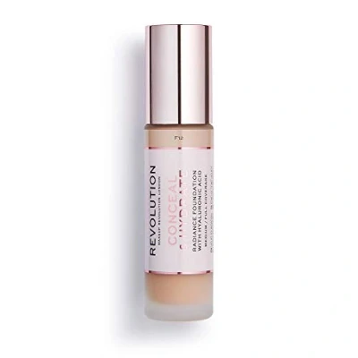 Image of Revolution Beauty London, Conceal and Hydrate, Foundation, F12, 23ml
