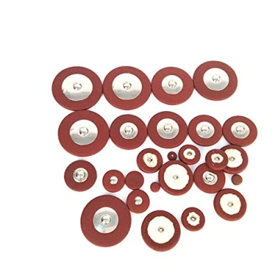 Image of Alnicov 26Pcs Sax Leather Pads Replacement Accessories for Tenor Saxophone Brown