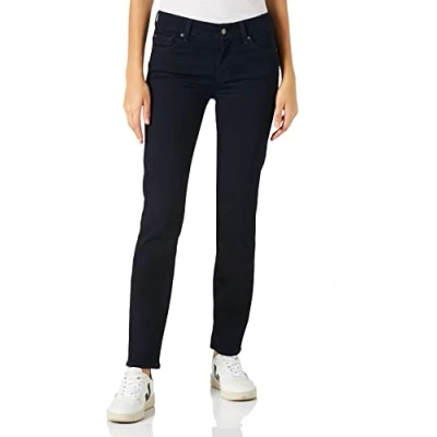 Image of 7 For All Mankind Women&#039;s Roxanne Bair Eco Jeans, Dark Blue, 18